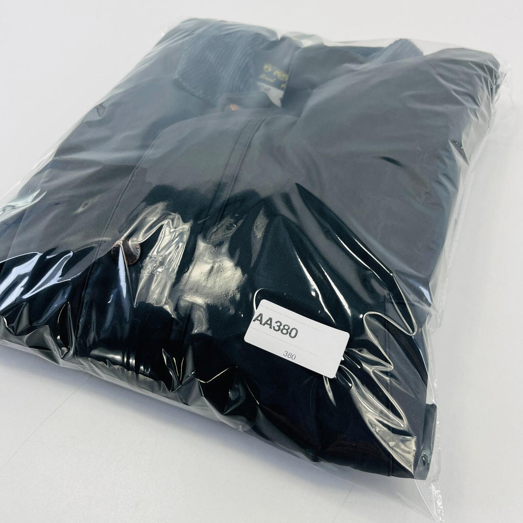 Wilkes & Ackerman Men's Outdoor Wax Jacket in Dark Blue size Large