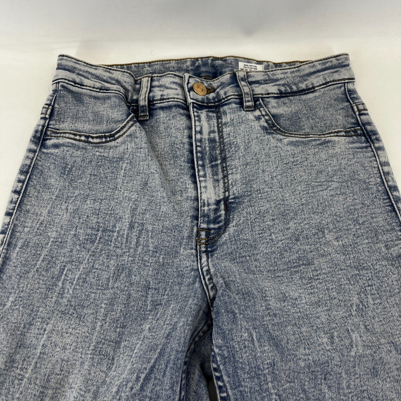 C&A Divided Stonewashed Blue Super Skinny Jeans - UK size 10R - BNWOT