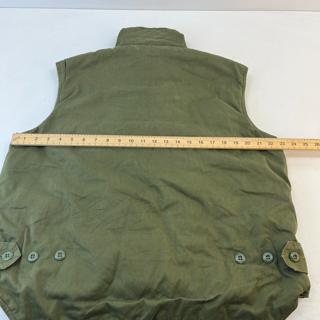 Military Army M65 Style Quilted Vest Gilet Bodywarmer size L Hunting Shooting