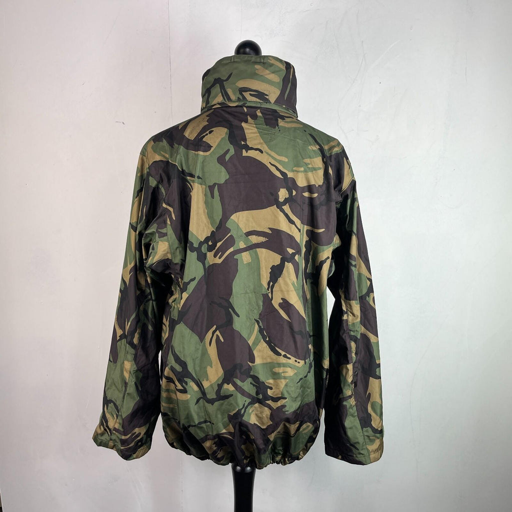 British DPM Camouflage Waterproof Camo Jacket Coat Hooded 180/104 Large