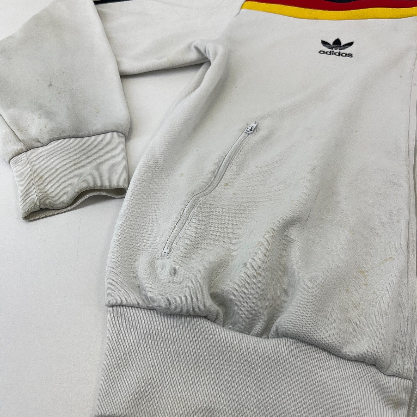 Adidas Germany 2006 FIFA World Cup Track Jacket DFB Trefoil White size L