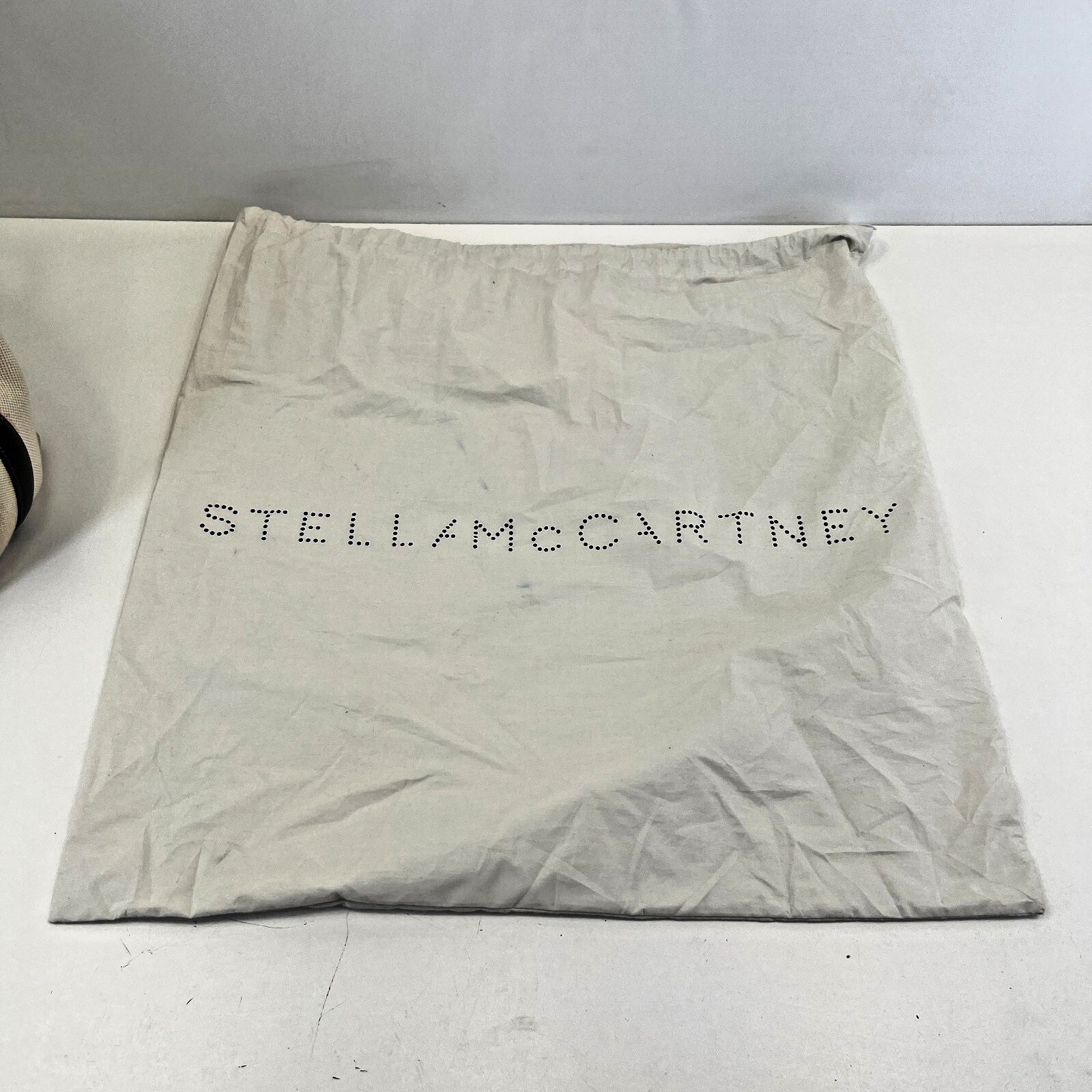 Genuine Stella McCartney Logo Print Organic Tote Shoulder Bag Womens See Details