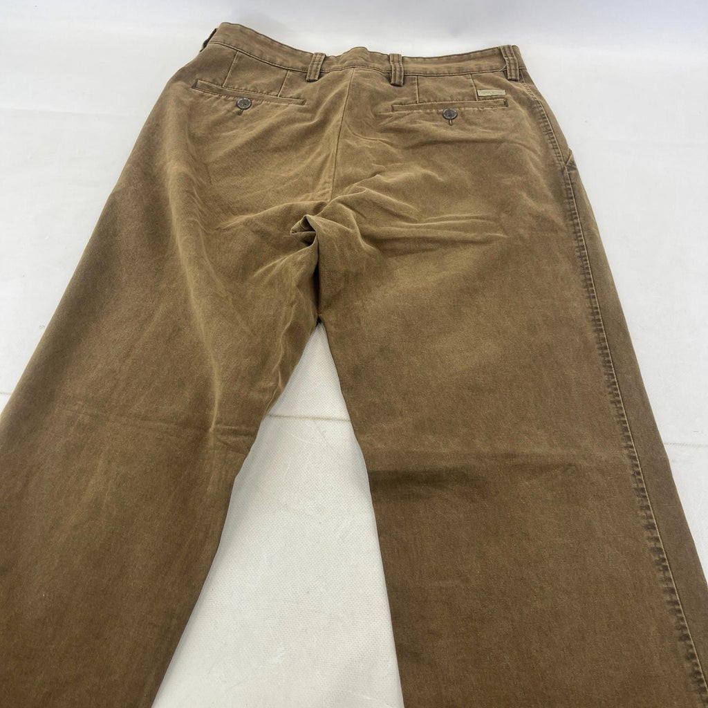 Camel Active Tan Brown Straight Leg Cotton Jeans - Zip Fly W34" L34"