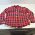 J Crew Men's Insulated Sherpa Lined Shacket Jacket Red Lumberjack Shirt size M