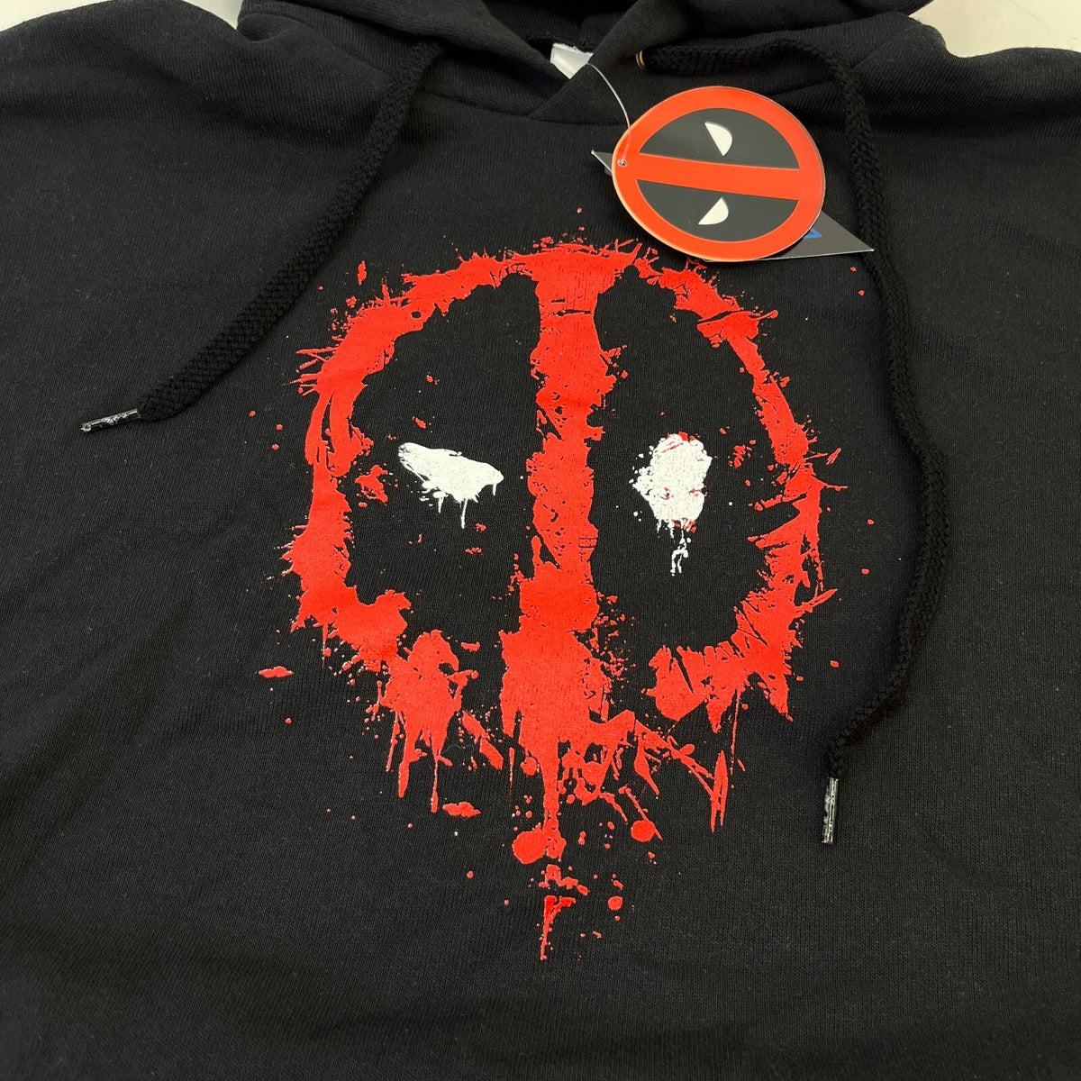 Official Licensed Deadpool Graphic Hoodie in Black size XL - New with Tags