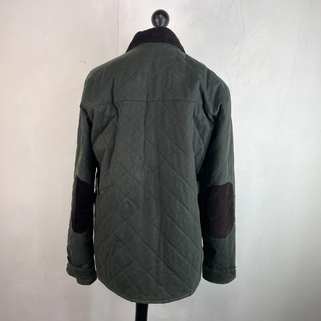 Game Technical Apparel Insulated Wax Jacket Dark Green size XL Near Mint