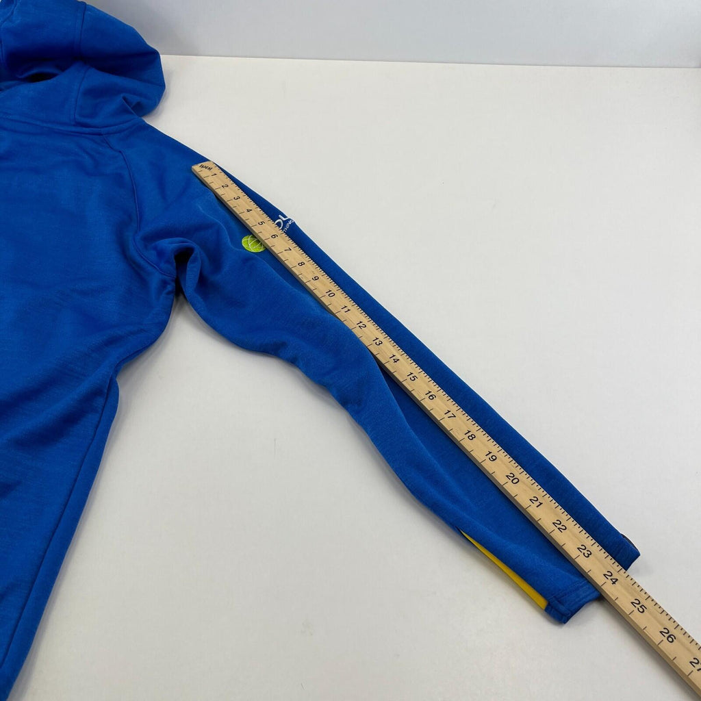 Leeds Rhinos Rugby League Oxen Hoodie Blue size Medium Blue Yellow