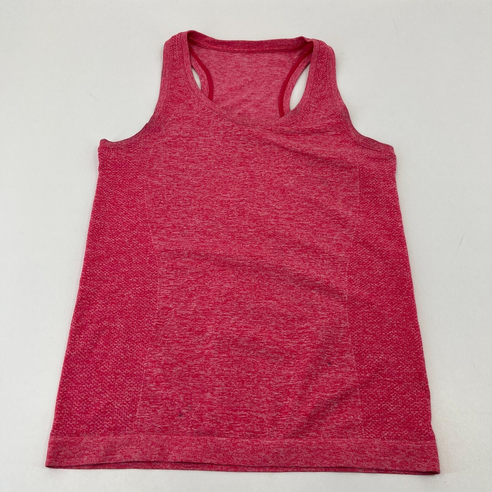 Sweaty Betty Seamless Top Athlete Gym Workout Vest Top Pink Size Small S