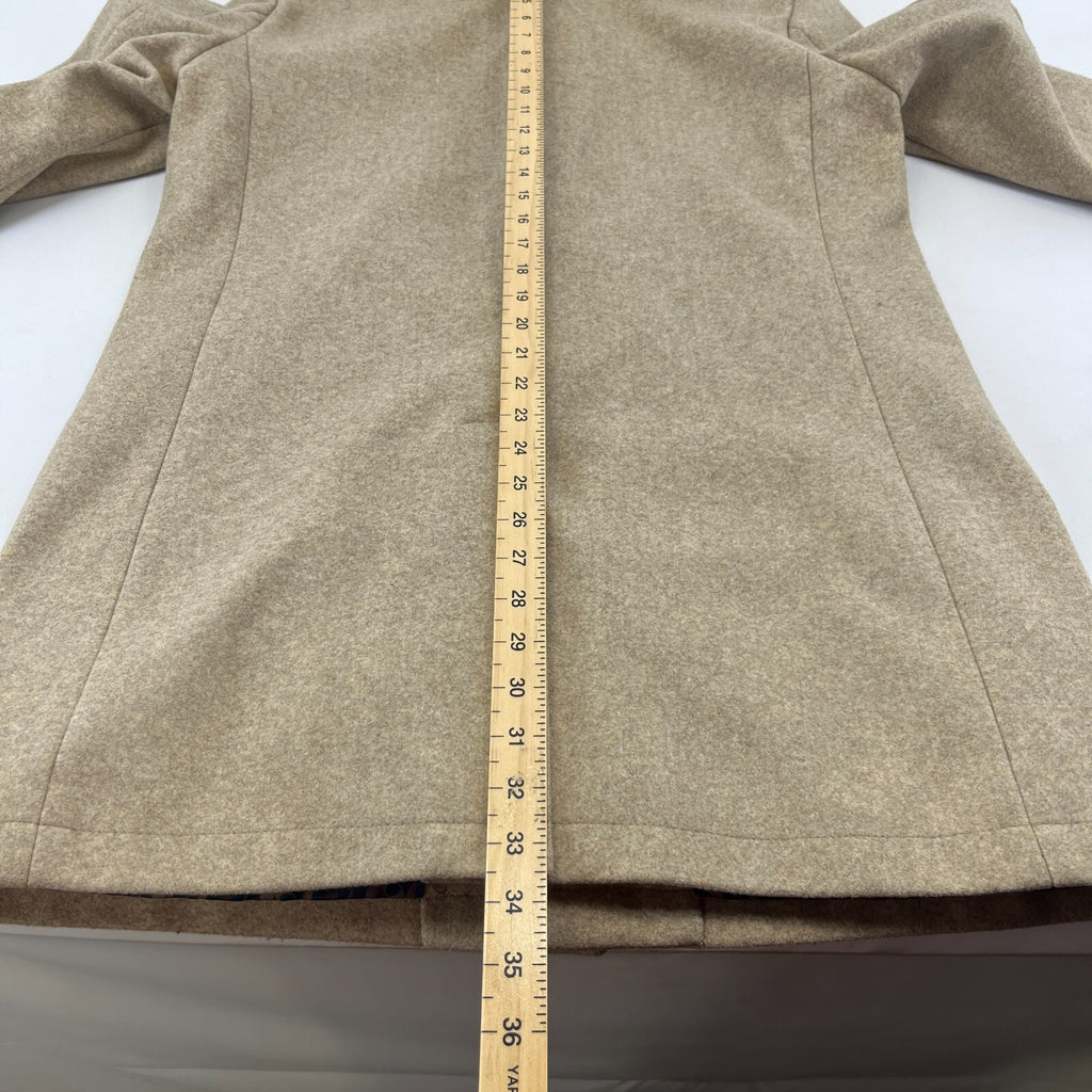 Simon Carter London Coat Mens 42R (Large) Oatmeal Beige Outdoors Office Smart Jacket