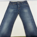 Levi's 508 Men's Dark Blue Jeans W36" L34" Regular Straight Leg