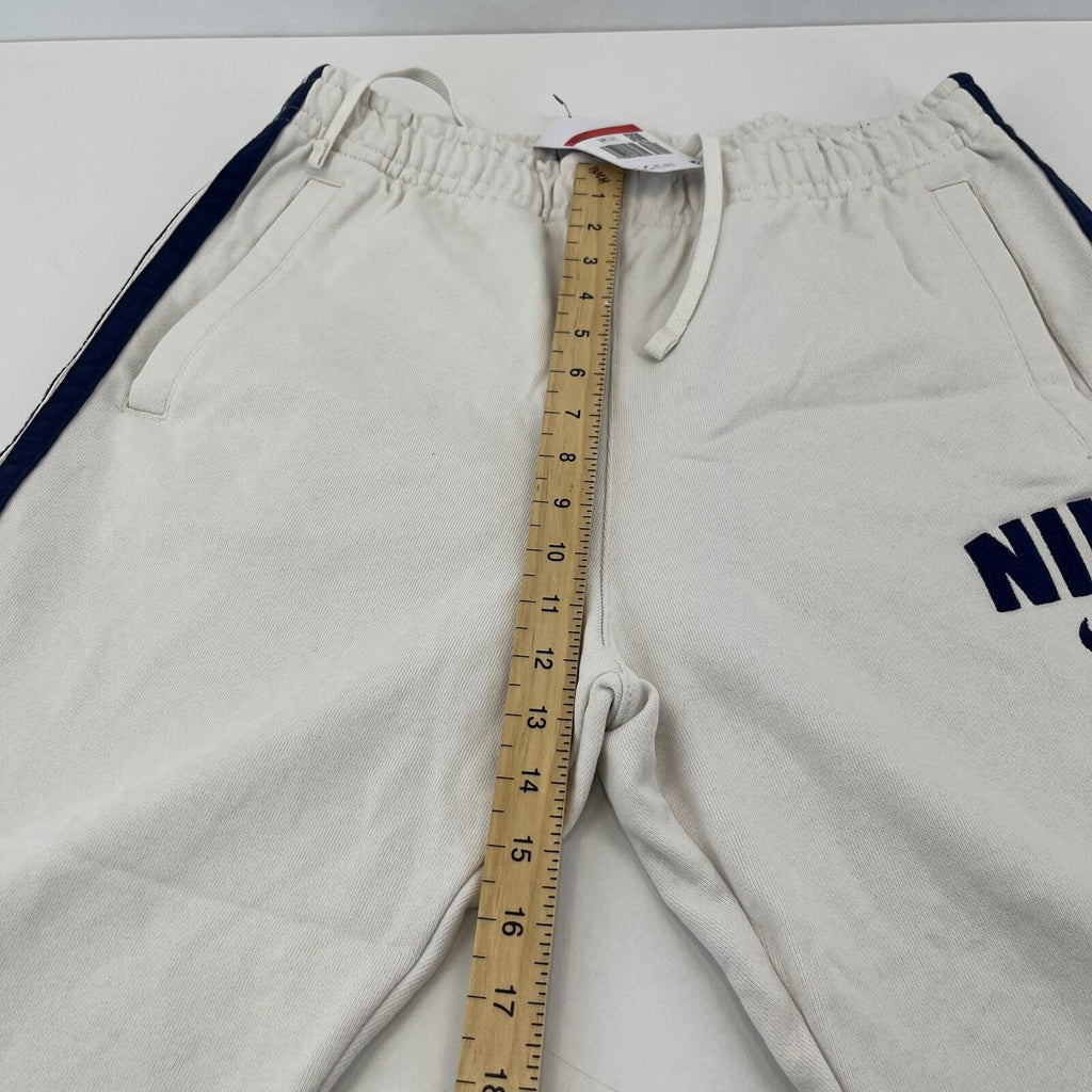 Nike Men's 100% Cotton Joggers Track Pants size Large in White