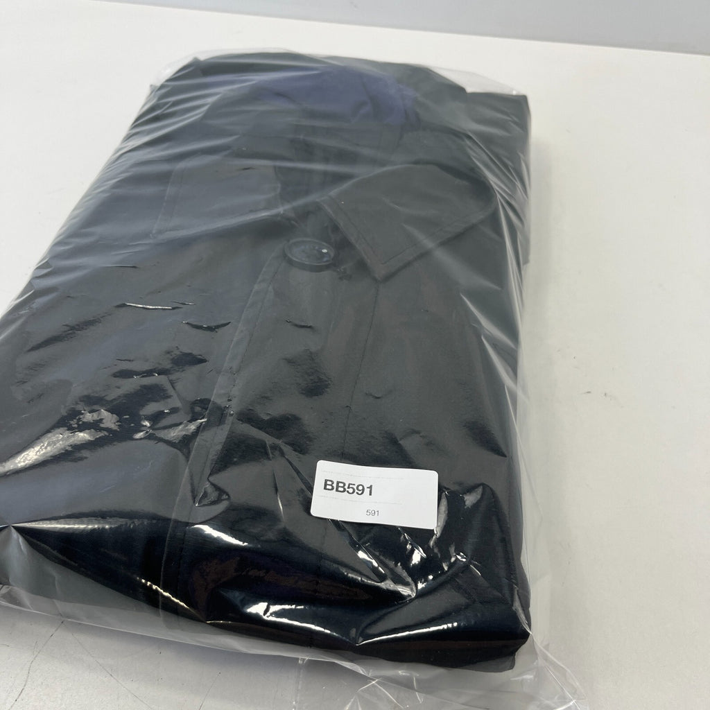 Superdry Idris Elba The Director Raincoat Jacket w/ Removable Hood Black size M