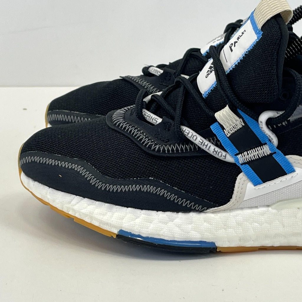 Adidas Womens Ultraboost 22 Parley Trainers in Black & White size UK 7 EU 40 2/3