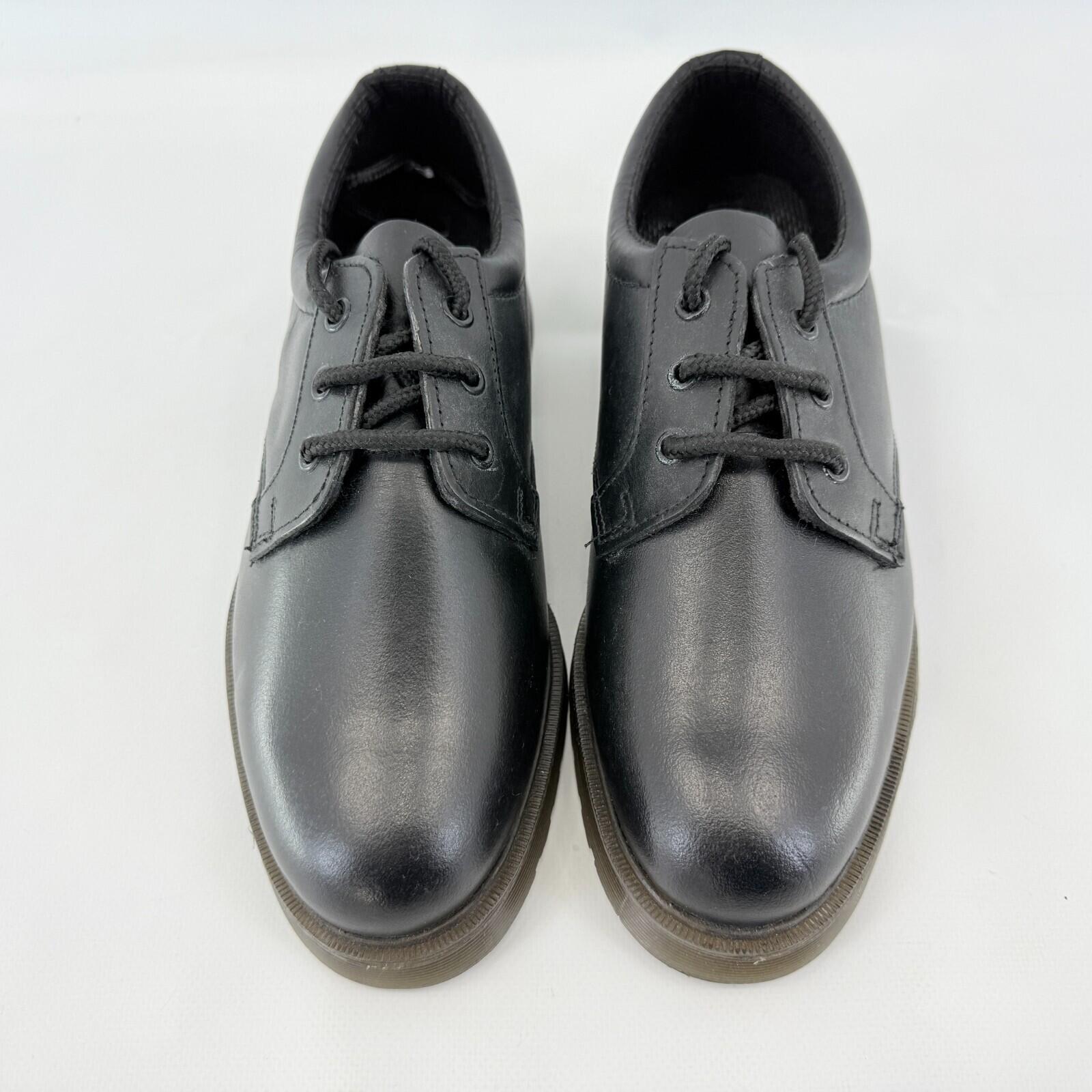 Grafters Women's Shoes Uniform Safety Workwear Steel Toe Black Leather UK size 6