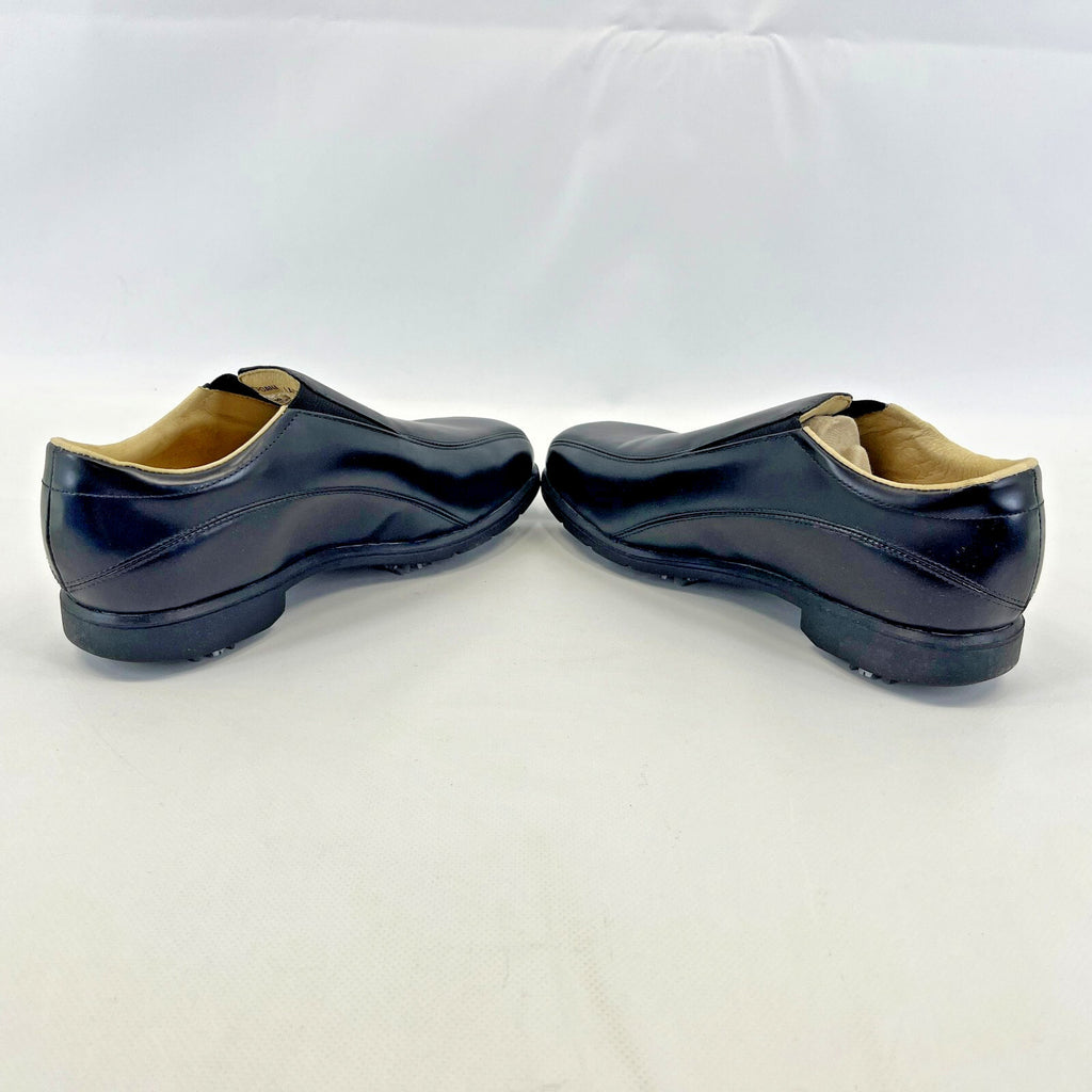 Nike Golf Verdana Air Comfort Slip On Black Leather Golf Shoes UK Women's UK 6