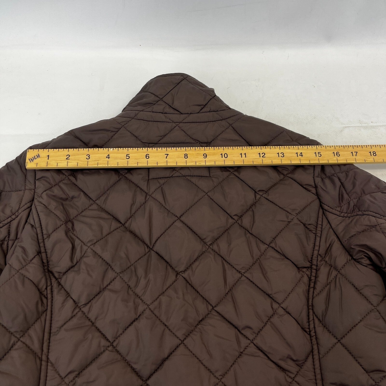 Tom Joule Joules Quilted Jacket in Chocolate Brown UK size 10