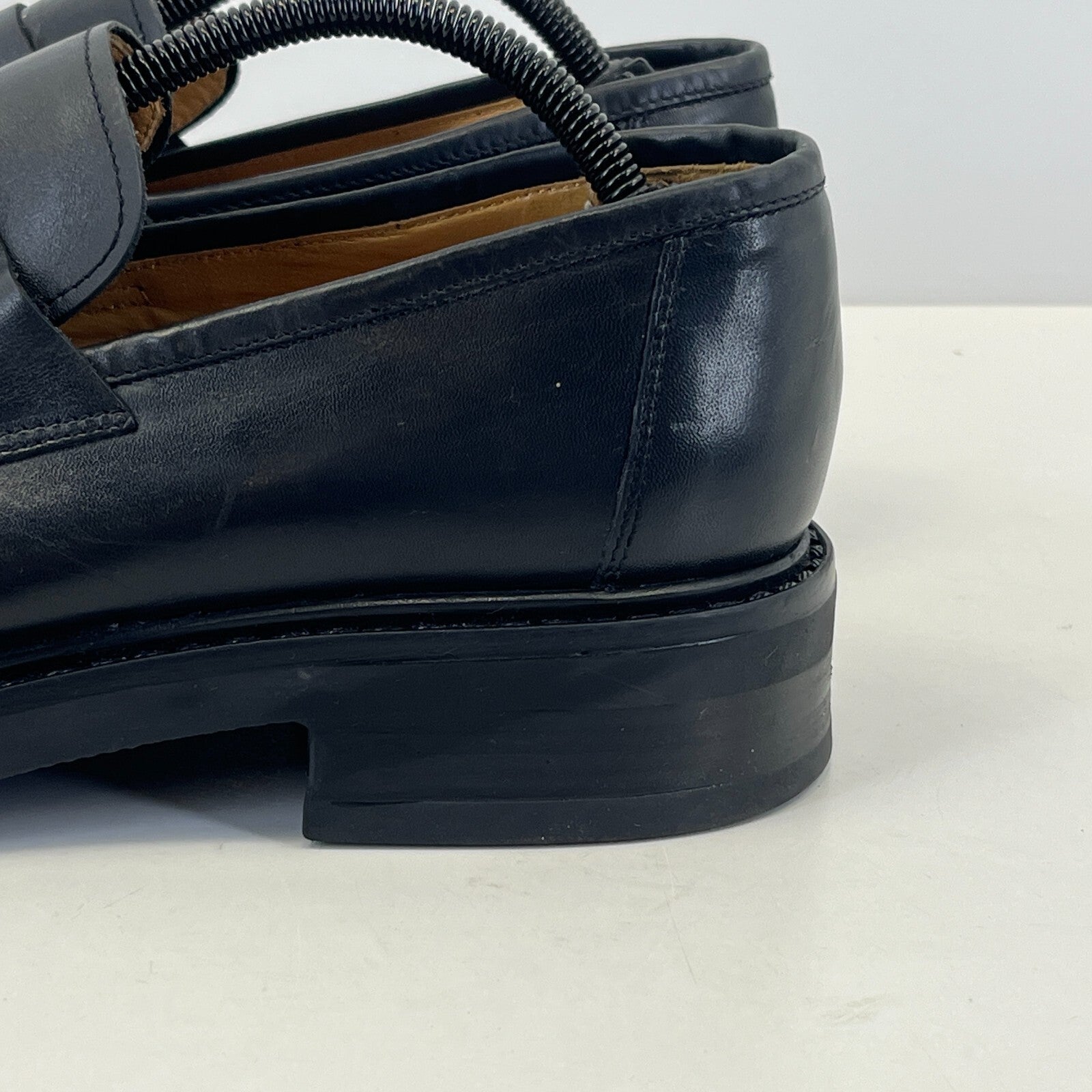 Clarks Men's Slip-On Casual Loafers Black size 8.5 Leather Casual