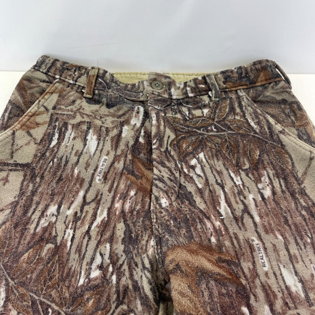 Realtree Thermal Trousers W36" L32" Adult Brown Carpenter Camo Workwear