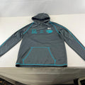 Leeds Rhinos Rugby League Oxen Hoodie Blue size Medium Grey