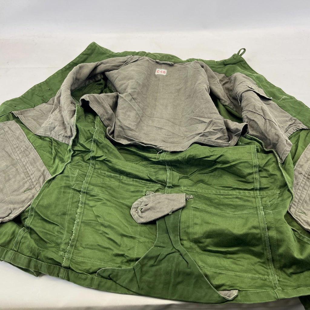 Swedish Army Issue Combat Jacket OG Green Fatigue Coat size C46
