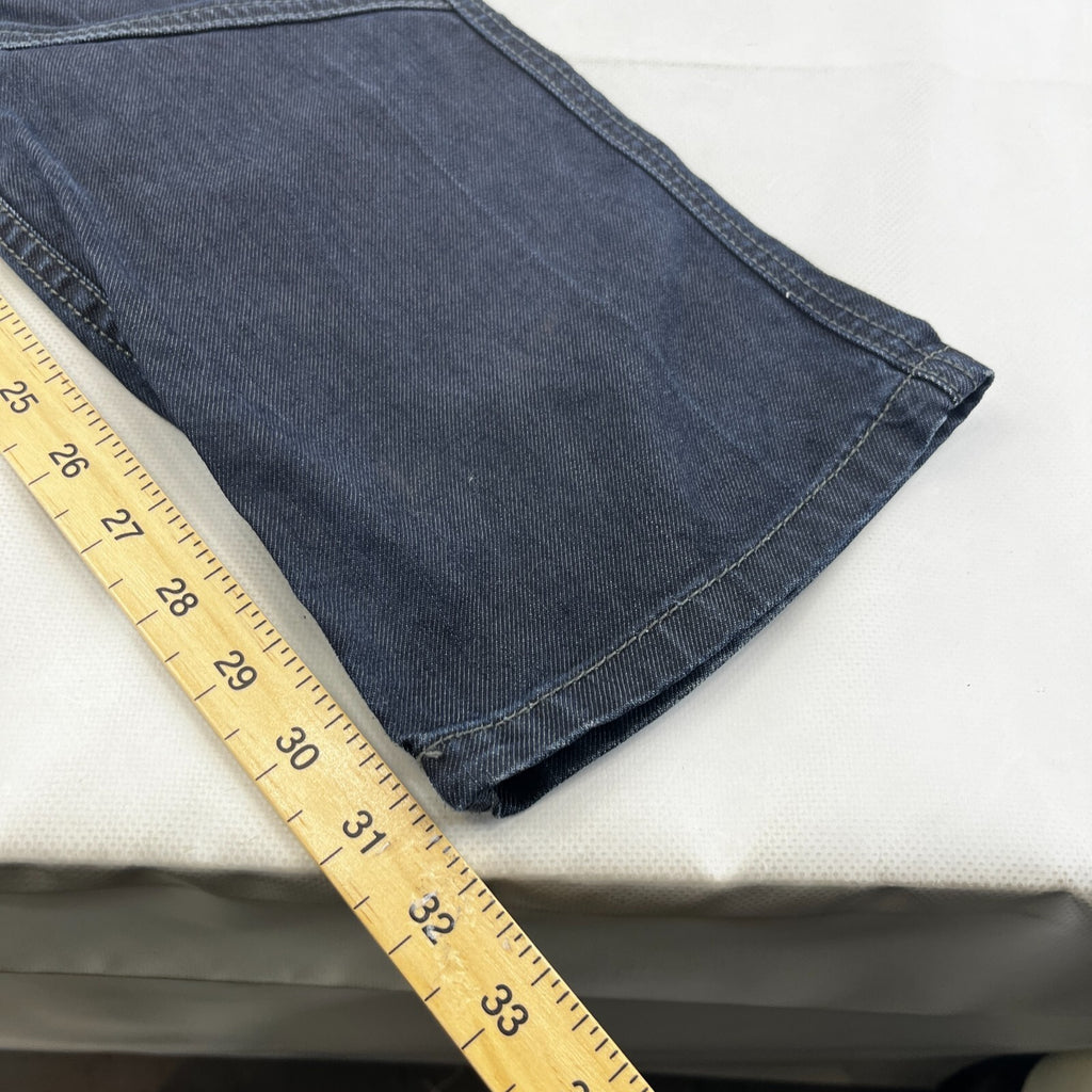 GIO GOI Blue Jeans Mens Denim Straight Leg  W32 L31