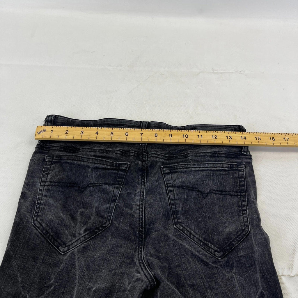 Diesel Women's Skinzee Super Slim Skinny Stretch Jeans W31 L30 Black Denim