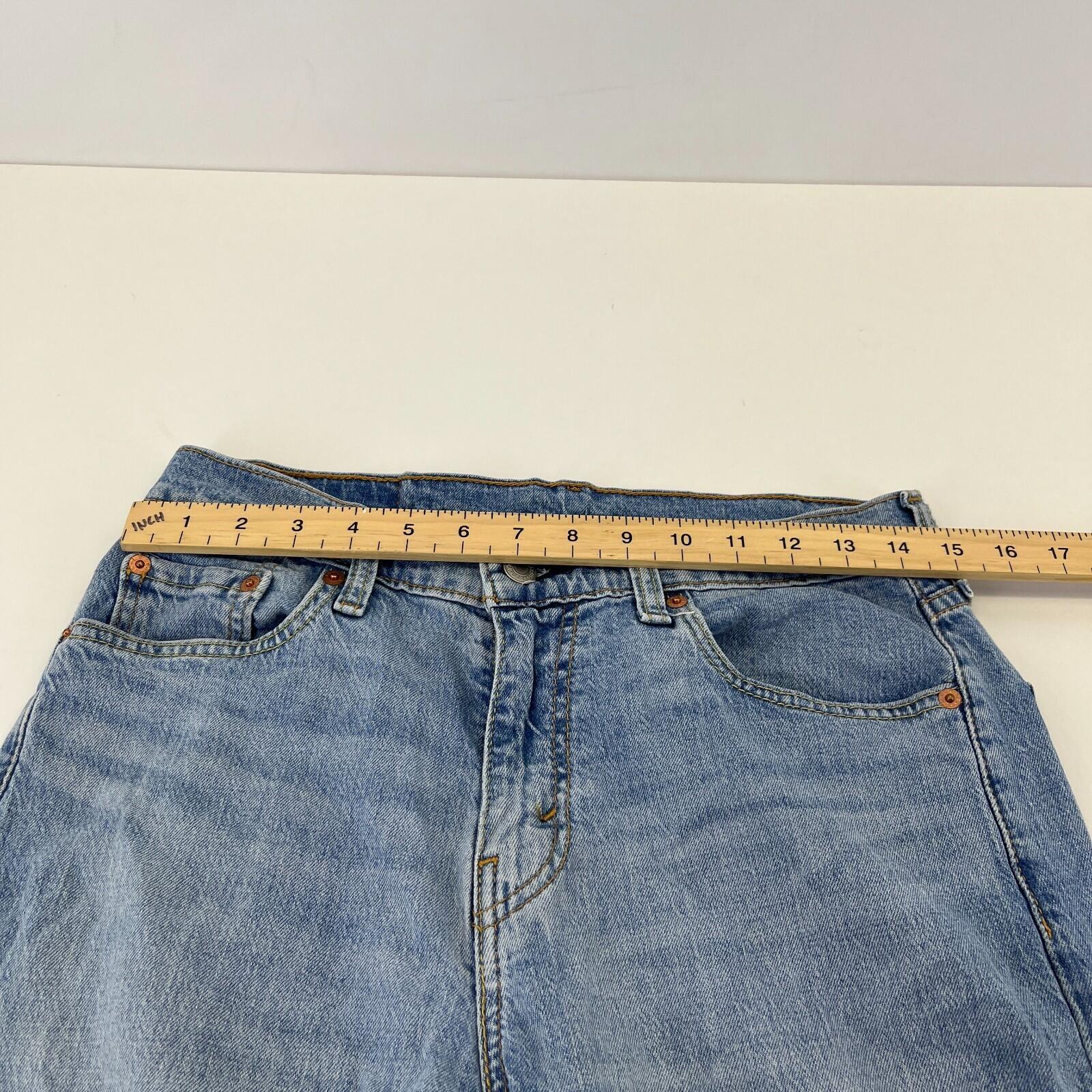 Levi's 502 Tapered Regular Stretch Denim Jeans in Blue Men's Size W30" L30"