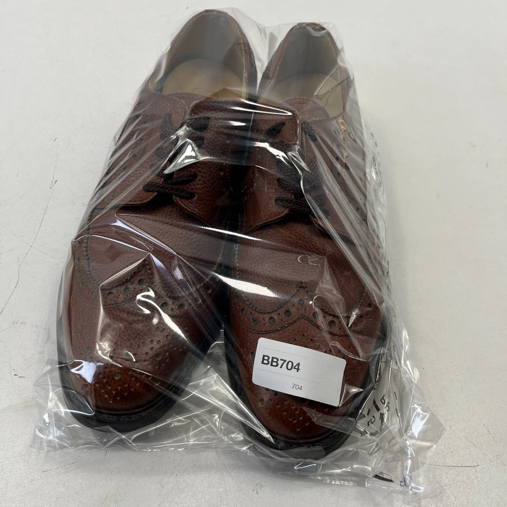 Samuel Windsor Men's Brogues size 8 Brown Leather Formal Shoes