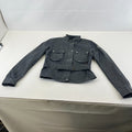 Belstaff Six Days Women's Jacket EU size 46 Black Made in Italy Waxed Motorcycle