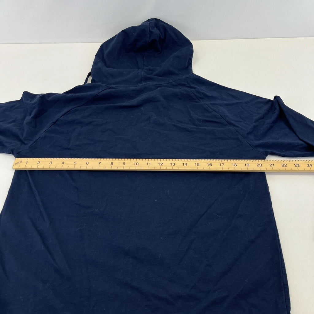 Hugo Boss Mens Lightweight Hoodie in Navy Blue size Medium