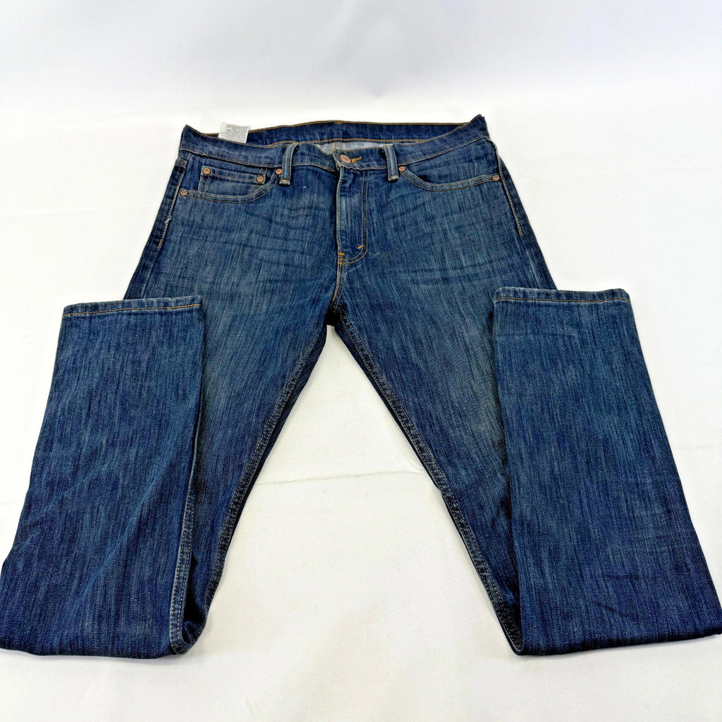 Levi's 510 Jeans Mens Blue Slim Skinny Stone Wash W32" L34" Levi Strauss Denim