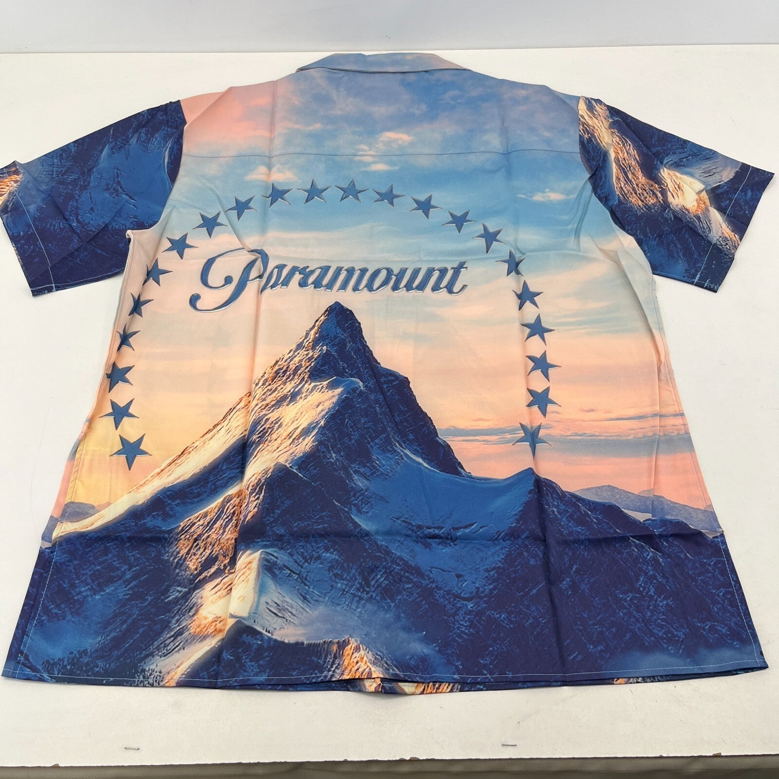 Tide Gloomy Bear AOP Short Sleeve Shirt Paramount Movie Print size XL Sh*te Shrt