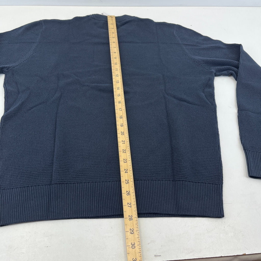 Farah Men's Navy Blue Cotton Crew Neck Pullover Jumper size XL
