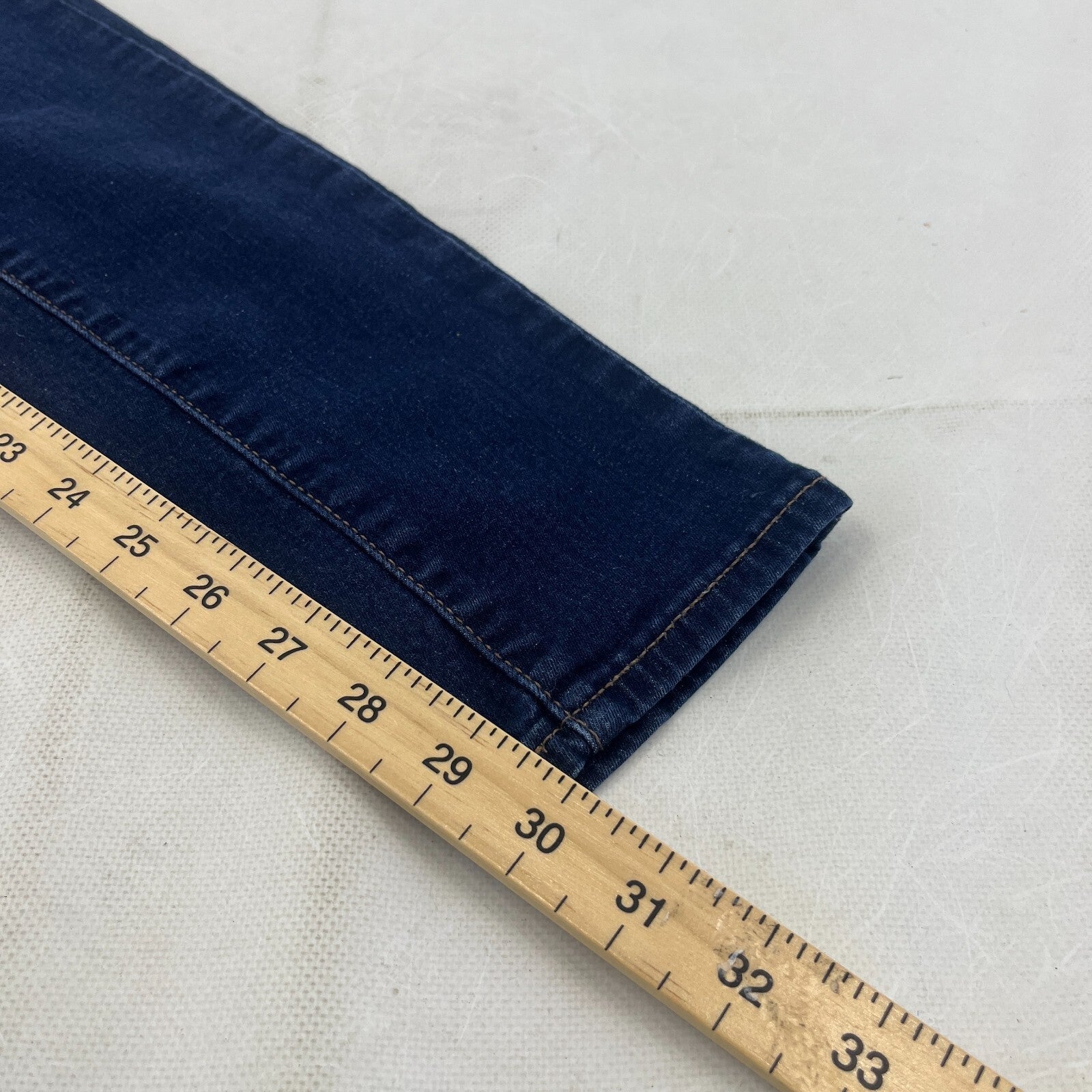 Levis Slimming Skinny Jeans Navy Blue Denim Women's W28" L30"