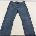 Genuine Levi Strauss Premium Dark Blue Levi's Stretch Jeans Straight W34" L34"