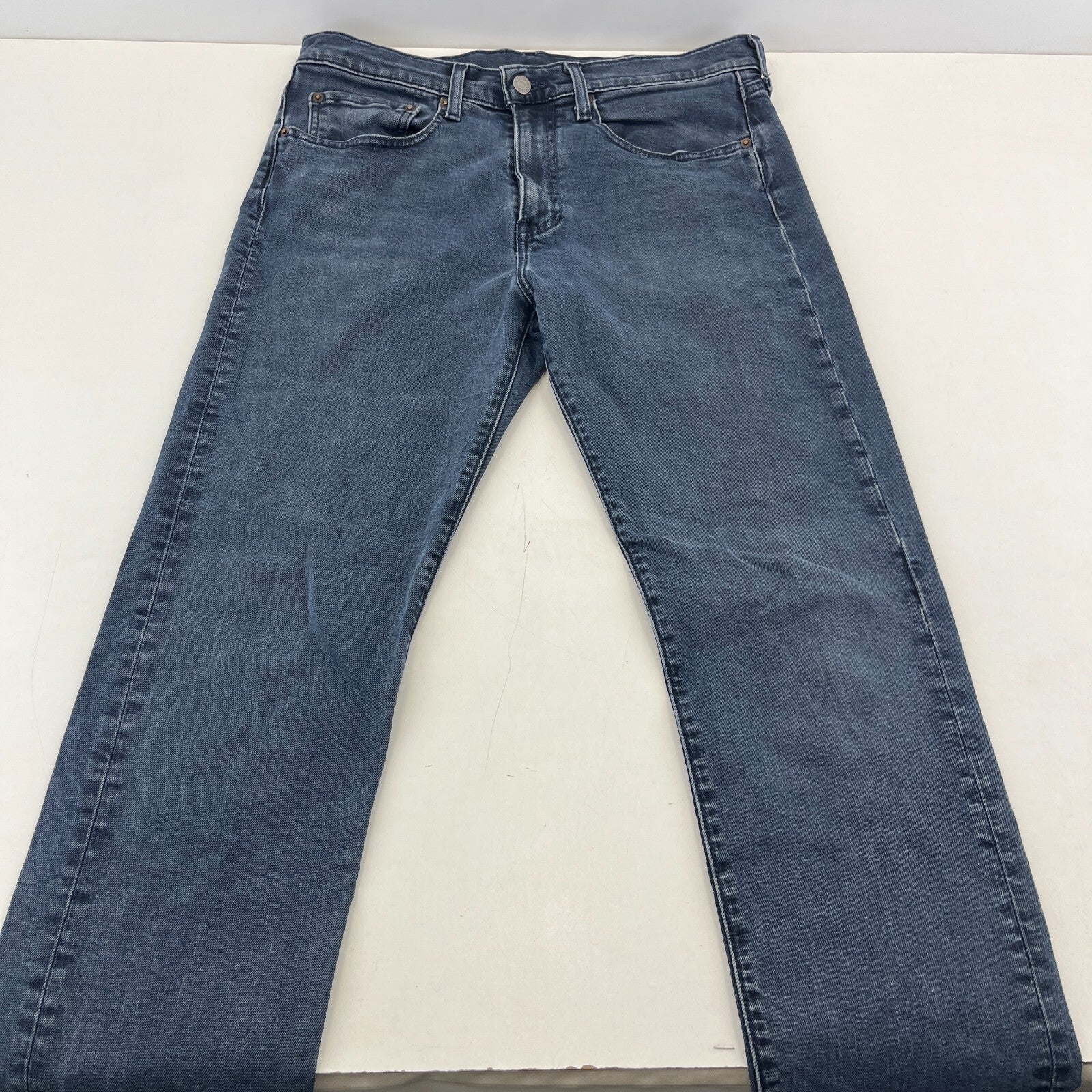 Genuine Levi Strauss Premium Dark Blue Levi's Stretch Jeans Straight W34" L34"