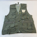 Ayu Hunters Gilet Mens Hunting Shooting Fishing Vest Olive Green size 2XL