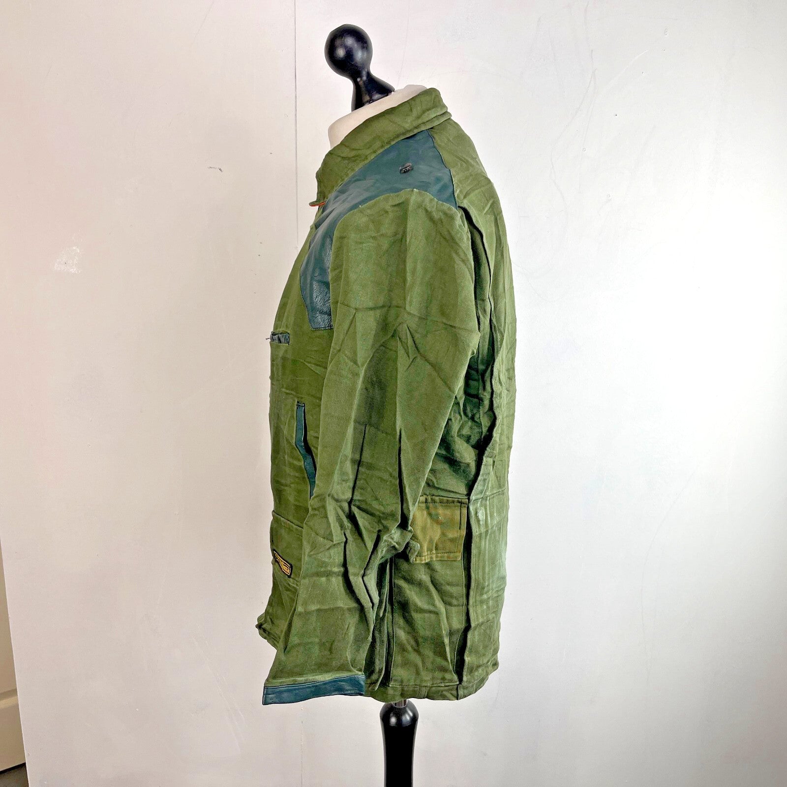 Vintage Turima Sweden Mens Hunting Jacket size Medium in Green inc Fleece Liner