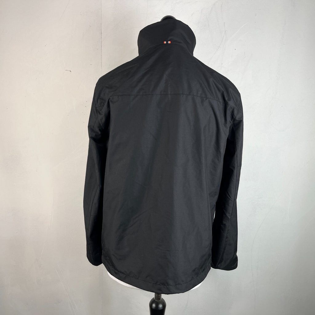Superdry Men's Softshell Windbreaker Jacket in Black Ripstop UK size M