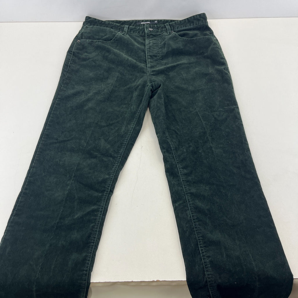 Rohan Men's Dark Green Cord Trousers size 34S Leg 29" Straight Leg