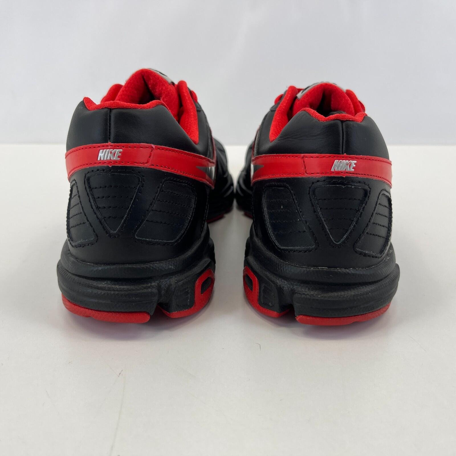 Nike Downshifter 5 Men's Trainers in Black & Red size UK 11 / EU 46