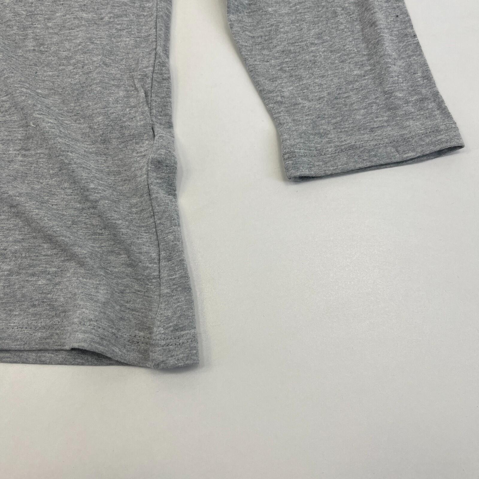 M&S Collection Women's Crew Neck Pullover Top Grey Long Sleeve size 22