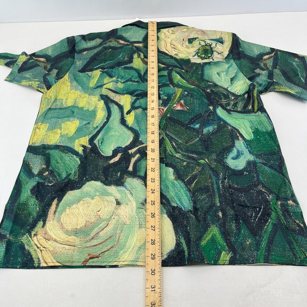 Gloomy Bear AOP Short Sleeve Shirt Forest Jungle Print size M - Sh*te Shirt