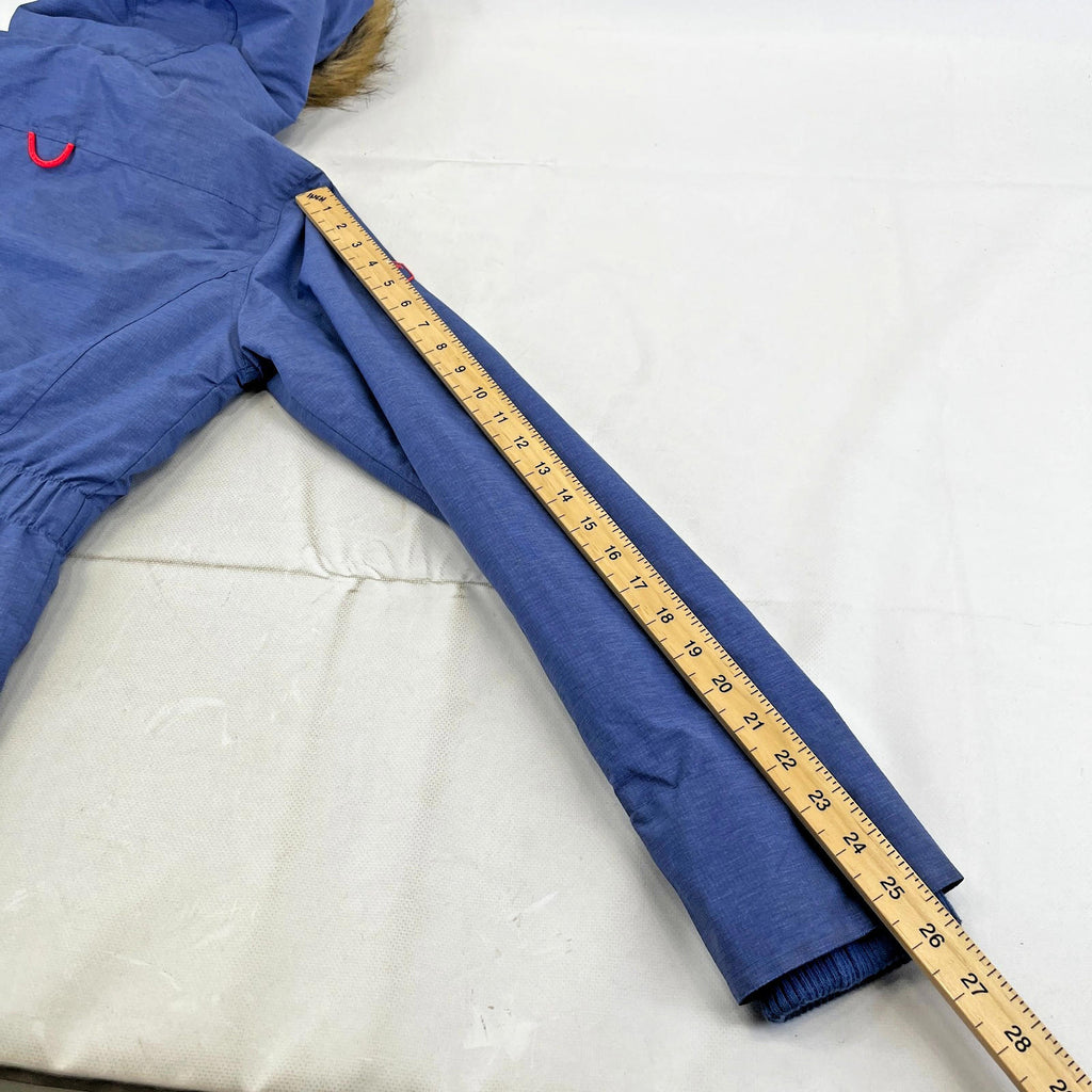 Superdry Wind Attacker Engineered Women's Ladies Jacket size M Blue Fleece Lined