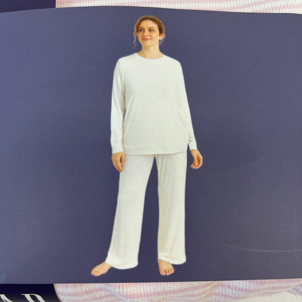 Gap Womens Pyjamas Sleep Set Night Top 2 Piece Loungewear in Pink size XL