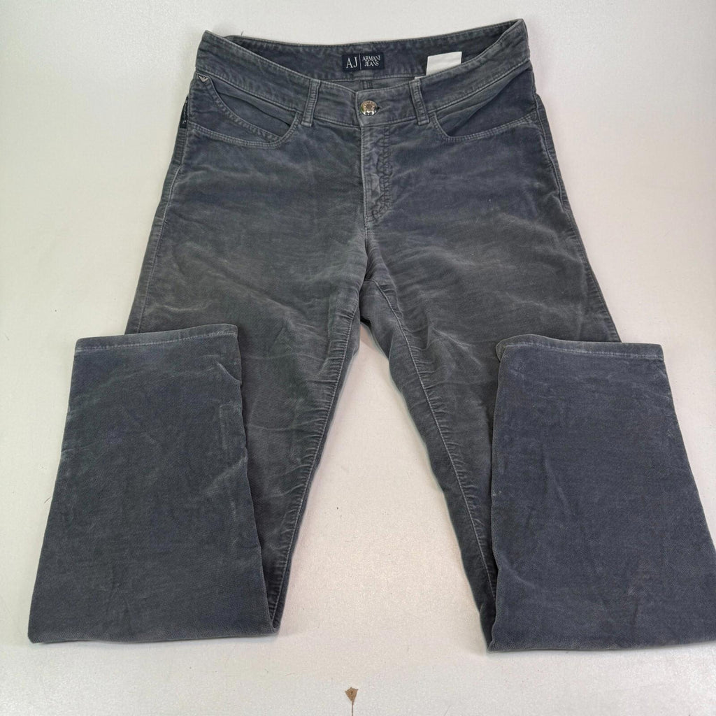 Armani Felt Feel Jeans Tapered Leg in Grey W29" L28"