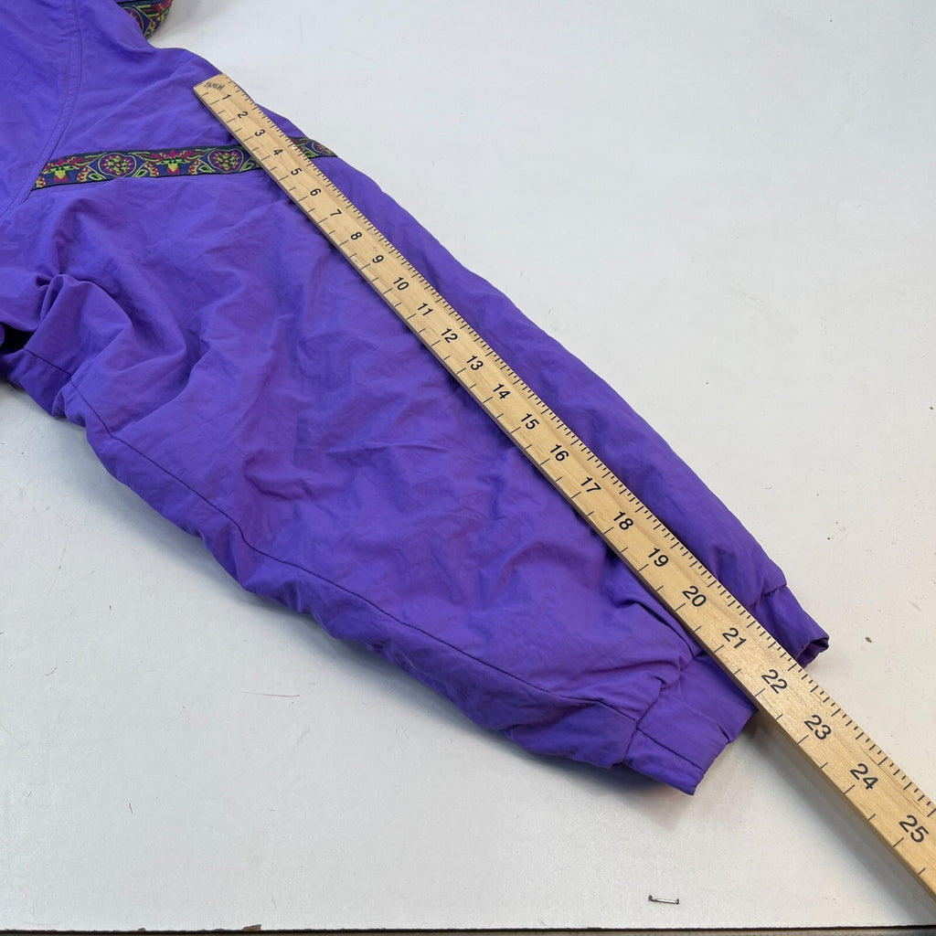 Eider Insulated Ski Jacket Hooded Waterproof Coat Purple size 42