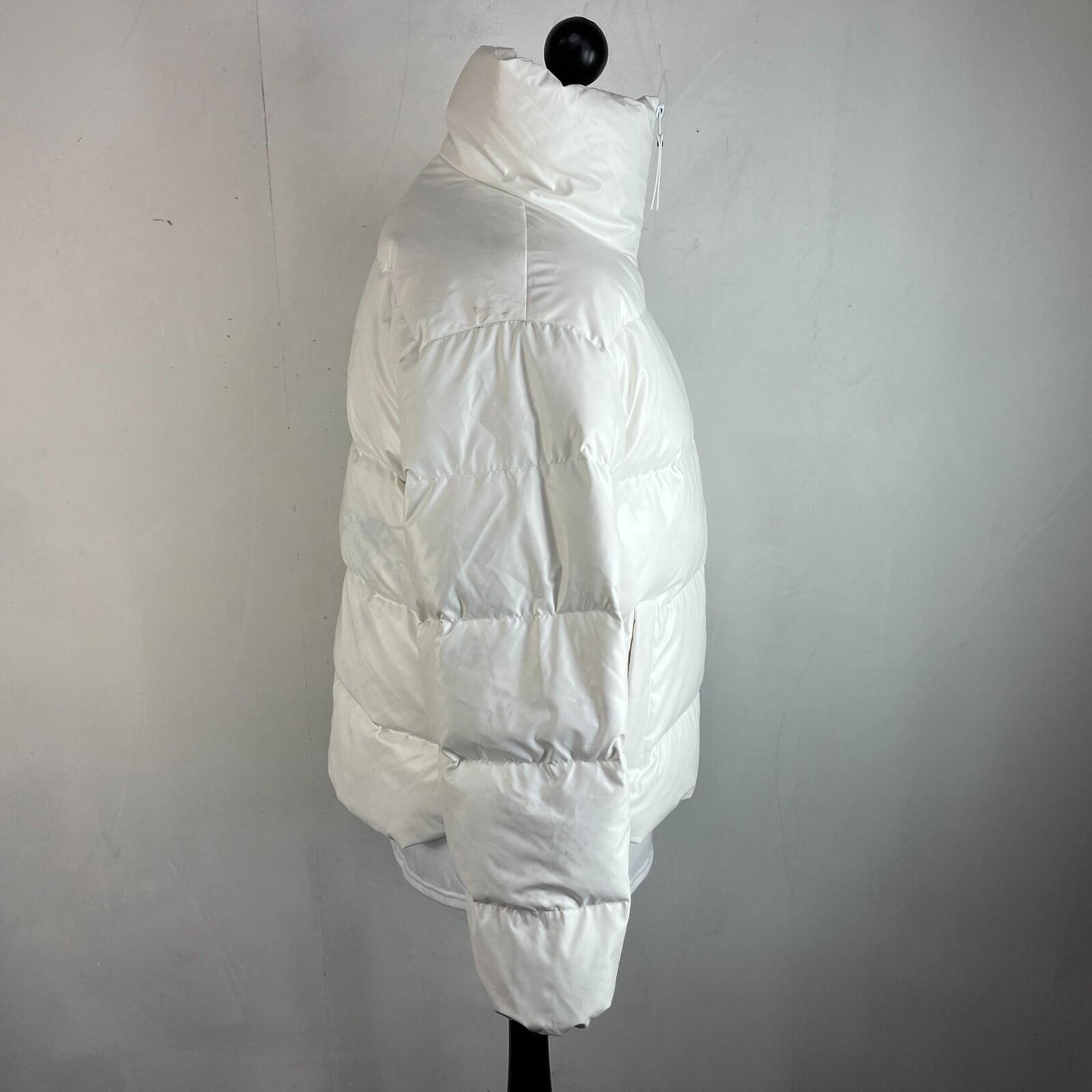 Adidas Prime Green Water Resist Quilted Jacket Duck Down Filled size 6 Oversized