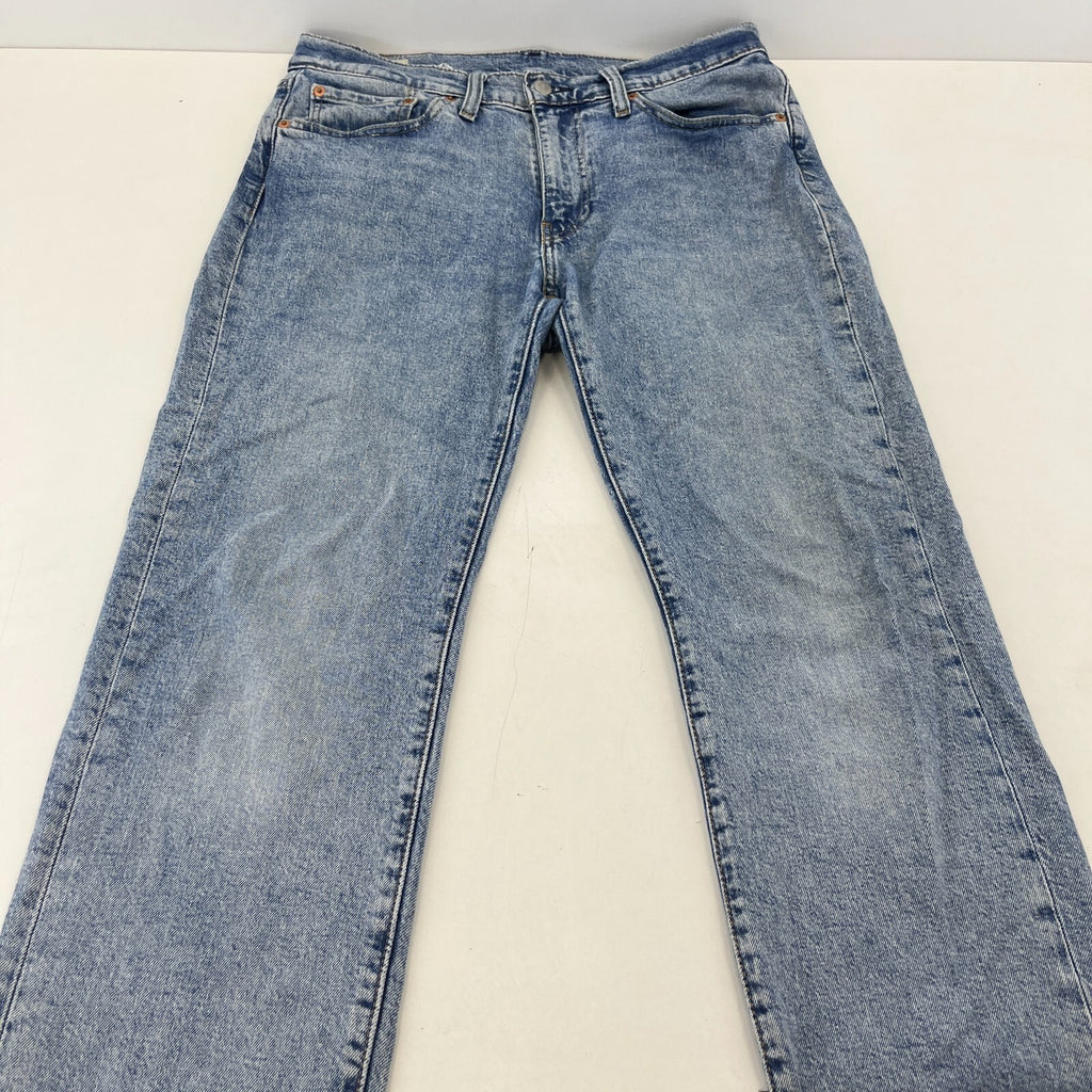 Levi Strauss 514 Jeans Blue Regular Straight Denim W32 L30 Zip Fly Men's Red Tab