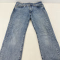 Levi Strauss 514 Jeans Blue Regular Straight Denim W32 L30 Zip Fly Men's Red Tab